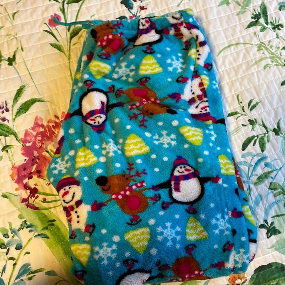 Winter Themed Fleece Sleep Pants
